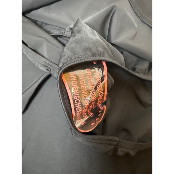 Cacique Swim Lane Bryant Black Side Slit Swim Skirt Sz: 16 - Picture 4 of 8